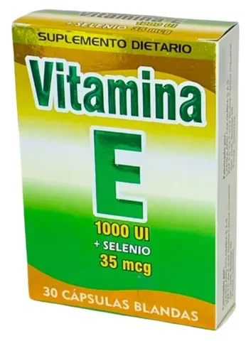 VITAMINA E 1000 + SELENIO CJAX 30 CPS NATURALMENTE