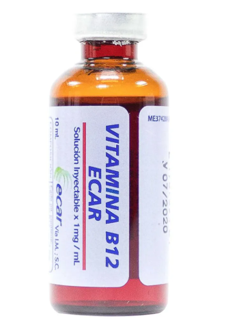 VITAMINA B12 X 10 ML AMPOLLAS X 1 AMPOLLA