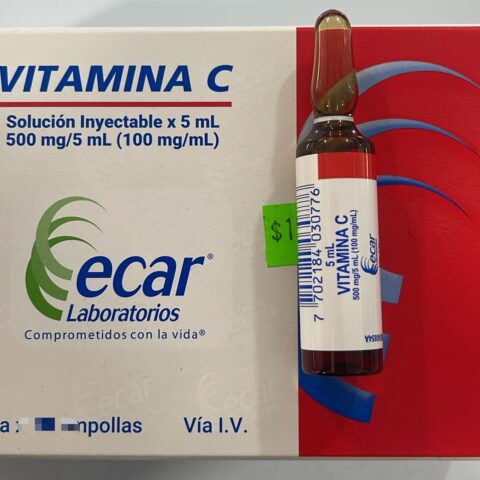 VITAMINA C AMPOLLAS CAJA X 5 AMPOLLAS ECAR