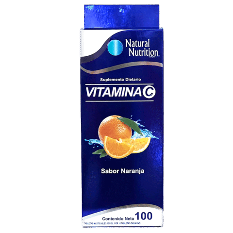 VITAMINA C X 100 TB MASTICABLES COLNATURALES