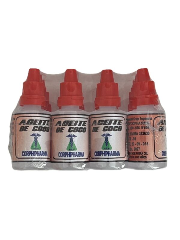 ACEITE DE COCO 20 ML FCO X 12 UND