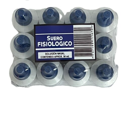 SUERO FISIOLOGICO 30 ML X 12 UND