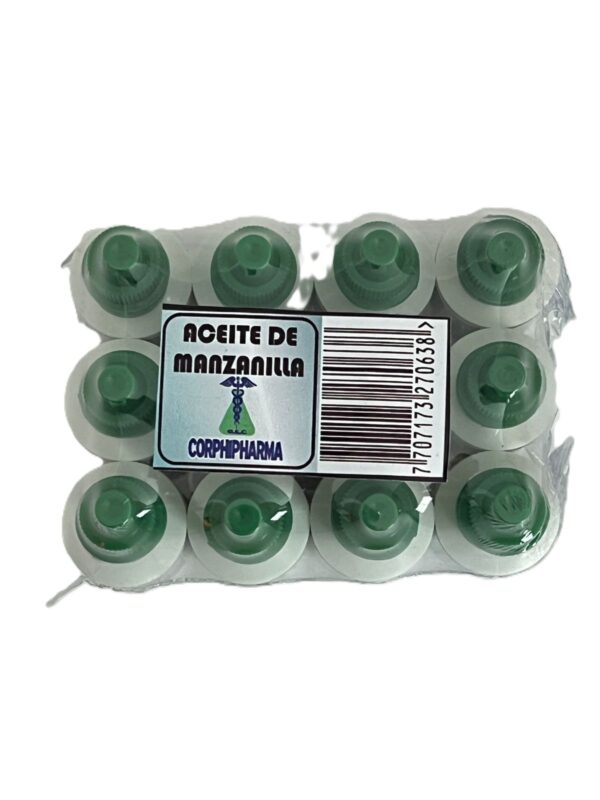 ACEITE DE MANZANILLA 20 ML FCO X 12 UND