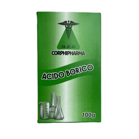 ACIDO BORICO X 100 GR CAJA