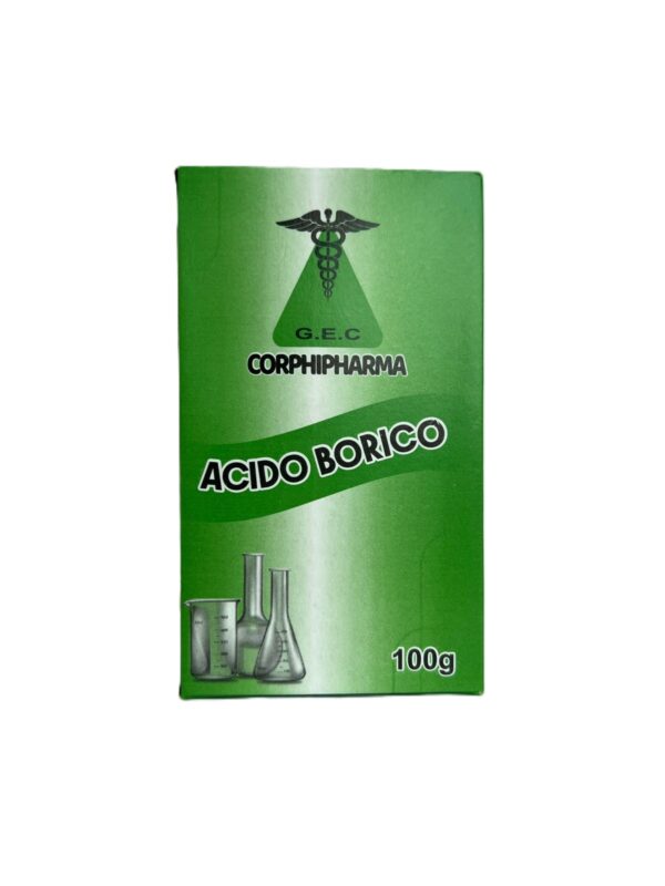 ACIDO BORICO X 100 GR CAJA