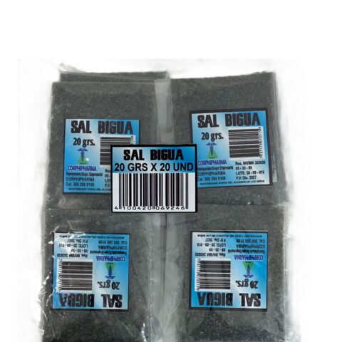 SAL BIGUA 20 GM X 20 UND