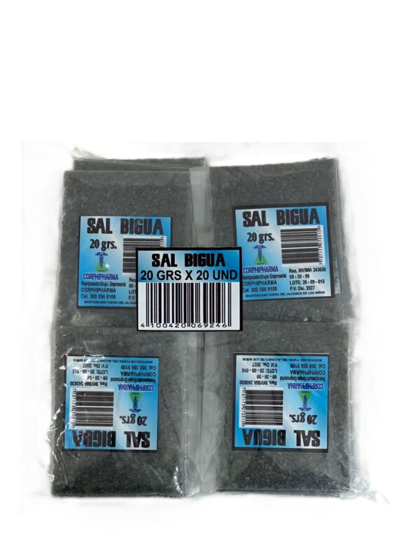 SAL BIGUA 20 GM X 20 UND