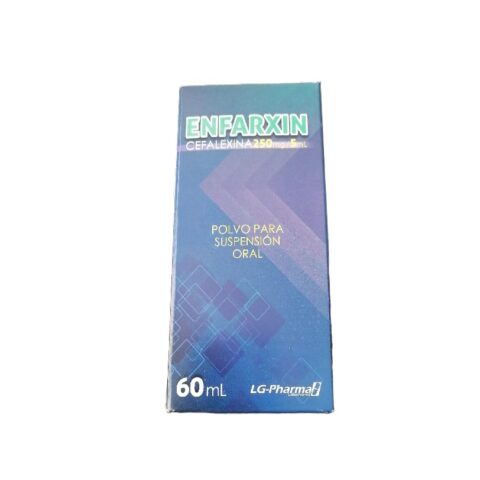ENFARXIN SUSP X 60 ML CEFALEXINA SUSP X 250 MG LG PHARMA