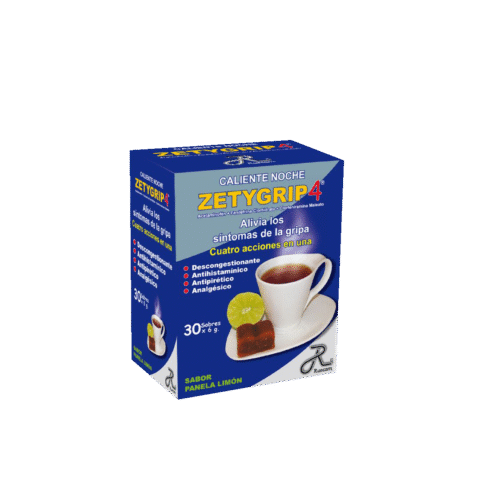 ZETYGRIP CALIENTE NOCHE CAJA X 30 SOBRES