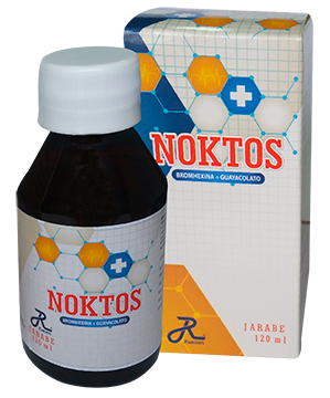 NOKTOS JARABE ADULTO brohemexina + guayacolato