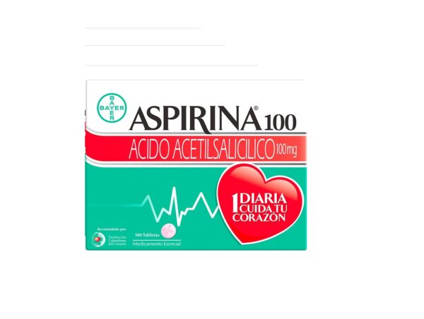 ASPIRINA 100 MG X140 TBS