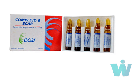 VITAMINA B 12 BANDEJA X 5 AMPOLLA