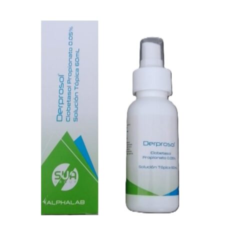 DERPROSOL CLOBETASOL PROPIONATO 0.5% SOLUCION TOPICA X 60 ML