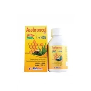 ASOBRONCOL NF JARABE X 120 ML GUAYACOLATO - DEXTROMETORFANO AMARILLO