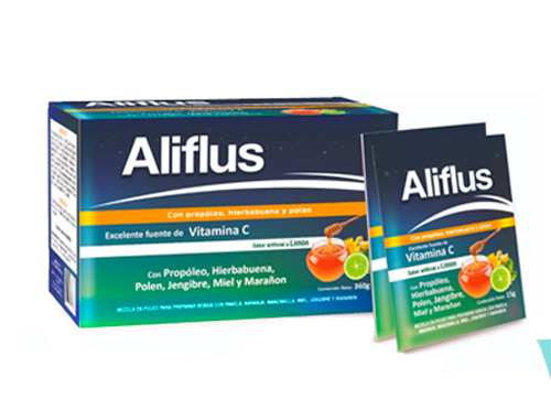 ALIFLUS X 24 SOBRES SABOR A LIMÓN