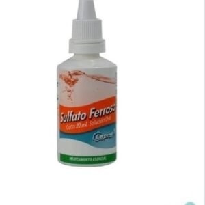 SULFATO FERROSO GOTAS 125 MG X 20 ML