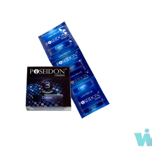 PRESERVATIVO POSEIDON X 3 UNIDADES