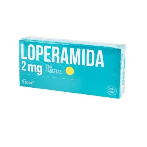 LOPERAMIDA 2 MG TABLETAS TAB * 240 LAPROFF