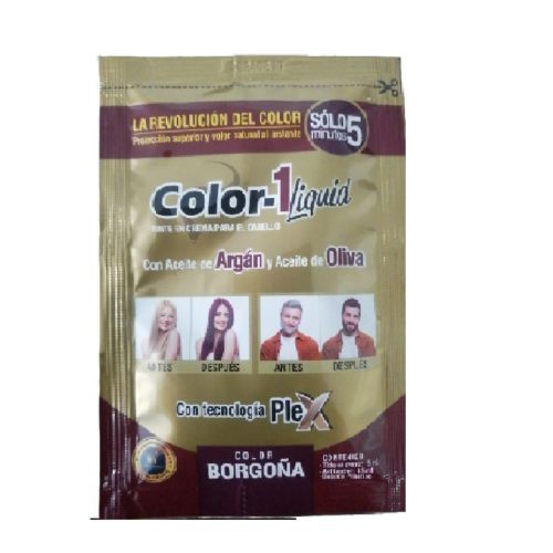 COLOR UNO TINTURA SACHET X 15 ML BORGOÑA