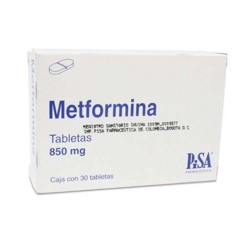 METFORMINA 850 MG X 30 TB PISA