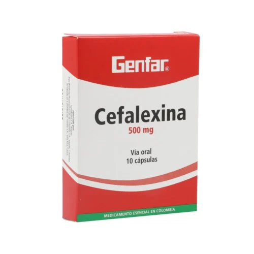 CEFALEXINA 500 MG X 10 CAPSULAS