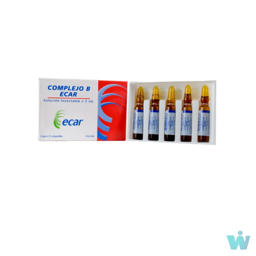 COMPLEJO B 2ML X 5 AMPLL X 1 ML