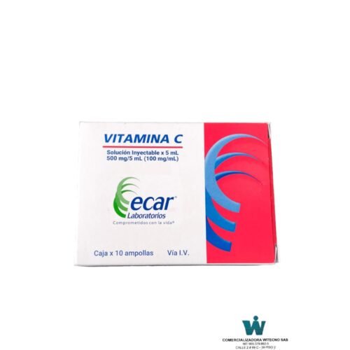 VITAMINA C AMP BANDEJA X 5