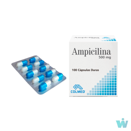 AMPICILINA 500 MG CJA X 100 CPS