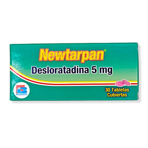 NEWTARPAN 5 MG TABLETAS ( DESLORATADINA ) CAJA X 30 TABL