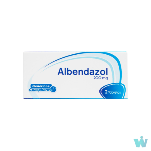 ALBENDAZOL 200 MG TAB * 2