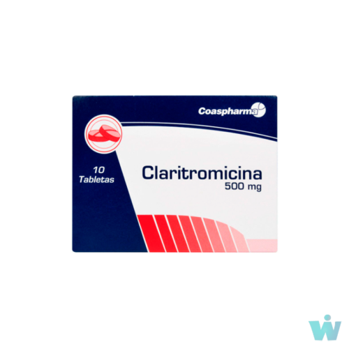 CLARITROMICINA X 10 TB