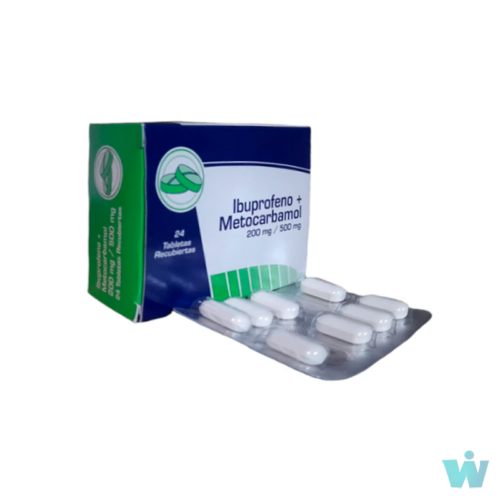 IBUPROFENO + METOCARBAMOL X 24 TB