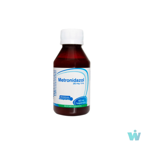 METRONIDAZOL 250MG/5ML SUSP FCO * 120 ML
