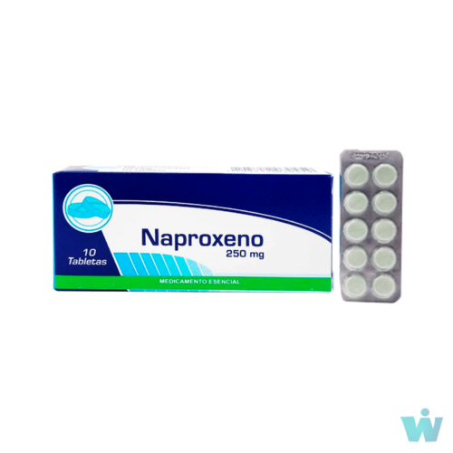 NAPROXENO 250 MG TAB * 10