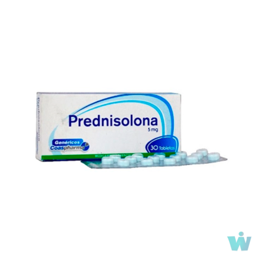 PREDNISOLONA 5MG TAB * 30