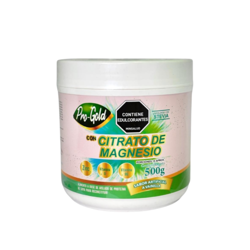 PRO-GOLD CITRATO DE MAGNESIO 500GR