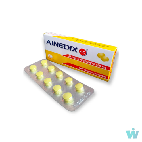 AINEDIX CJAX 10 TBS ACECLOFENACO 100 MG