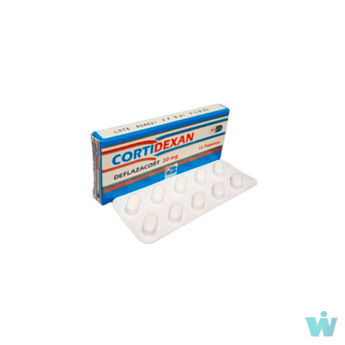 CORTIDEXAN R 30 MG TABLETAS ( DEFLAZACORT ) CAJA XX 10 TABL