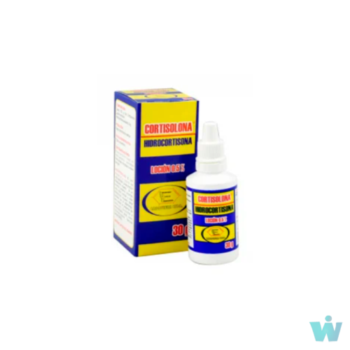 CORTISOLONA 0.5% LOCION ( HIDROCORTISONA ACETATO ) FRSC X 30 ML
