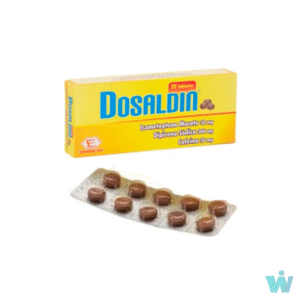 DOSALDIN TABLETAS ( ISOMETEPTENO + DIPIRONA + CAFEINA ) CAJA X 20 TABL