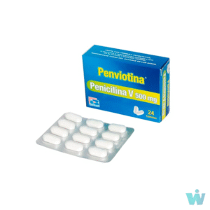 PENVIOTINA 500 MG TABLETAS ( PENICILINA V ) CAJA X 24 TABL
