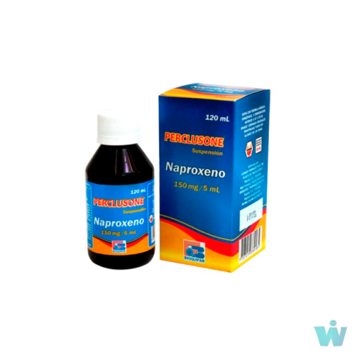 PERCLUSONE 150 MG JARABE ( NAPROXENO ) FRSC X 120 ML