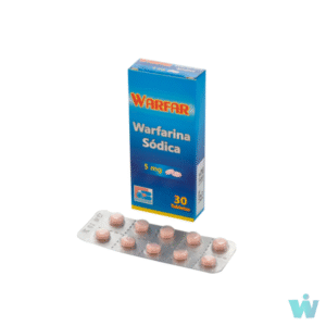 WARFAR 5 MG TABLETAS ( WARFARINA SODICA ) CAJA X 30 TABL