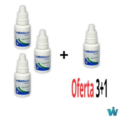 TRAMADOL GOTAS DE EXPOFARMA X 10 ML OFERTA 3+1