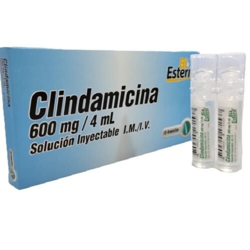 CLINDAMICINA 600 MG/4 ML X 10 AMPOLLAS BIOESTERIL
