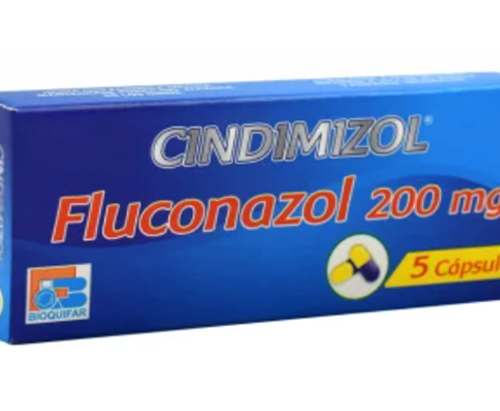 CINDIMIZOL 200 MG CAPSULAS ( FLUCONAZOL ) CAJA X 5 CAPS