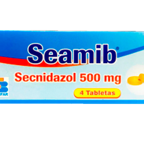 SEAMIB 500 MG TABLETAS ( SECNIDAZOL ) CAJA X 4 TABL