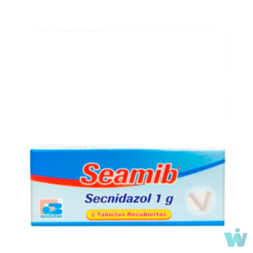 SEAMIB 1 GR TABLETAS ( SECNIDAZOL ) CAJA X 2 TABL