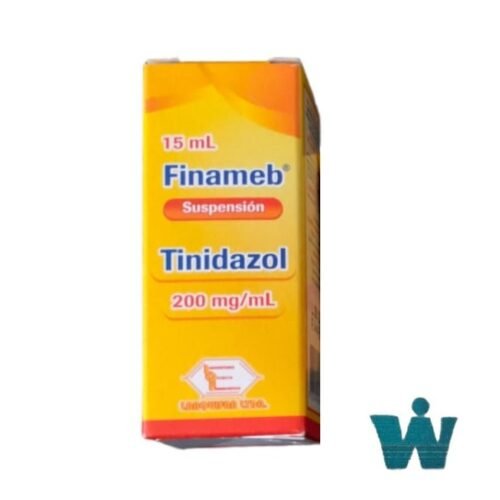 FINAMEB 200 MG JARABE ( TINIDAZOL ) FRSC X 15 ML