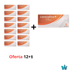 LORATADINA X 10 TBS MEMPHIS OFERTA 12+1